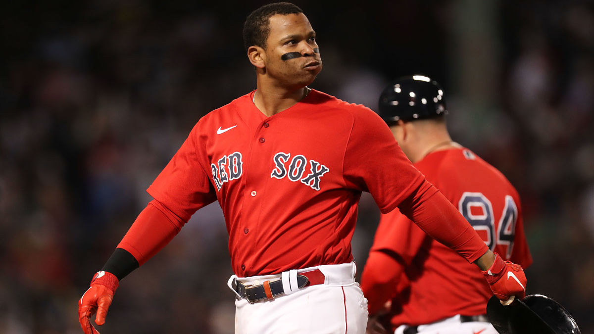 Boston Red Sox third baseman Rafael Devers