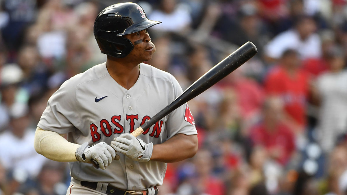 Boston Red Sox third baseman Rafael Devers