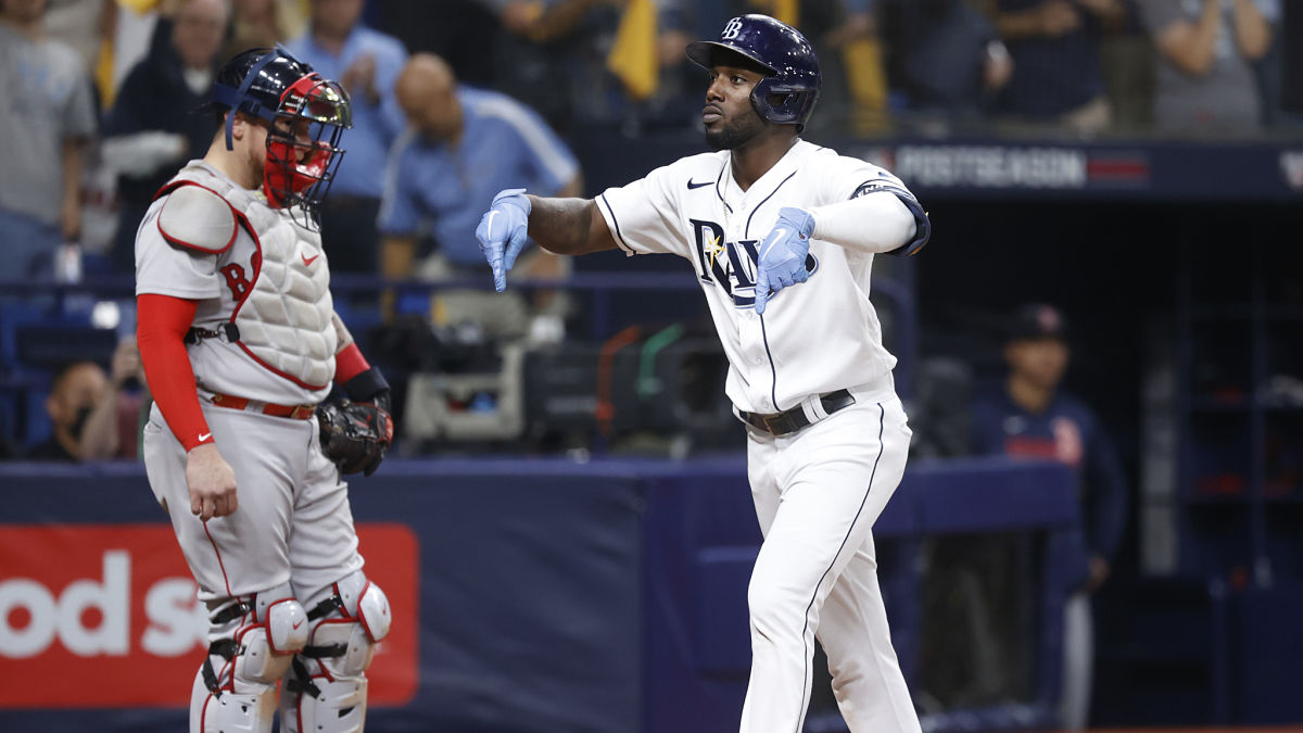 Tampa Bay Rays right fielder Randy Arozarena