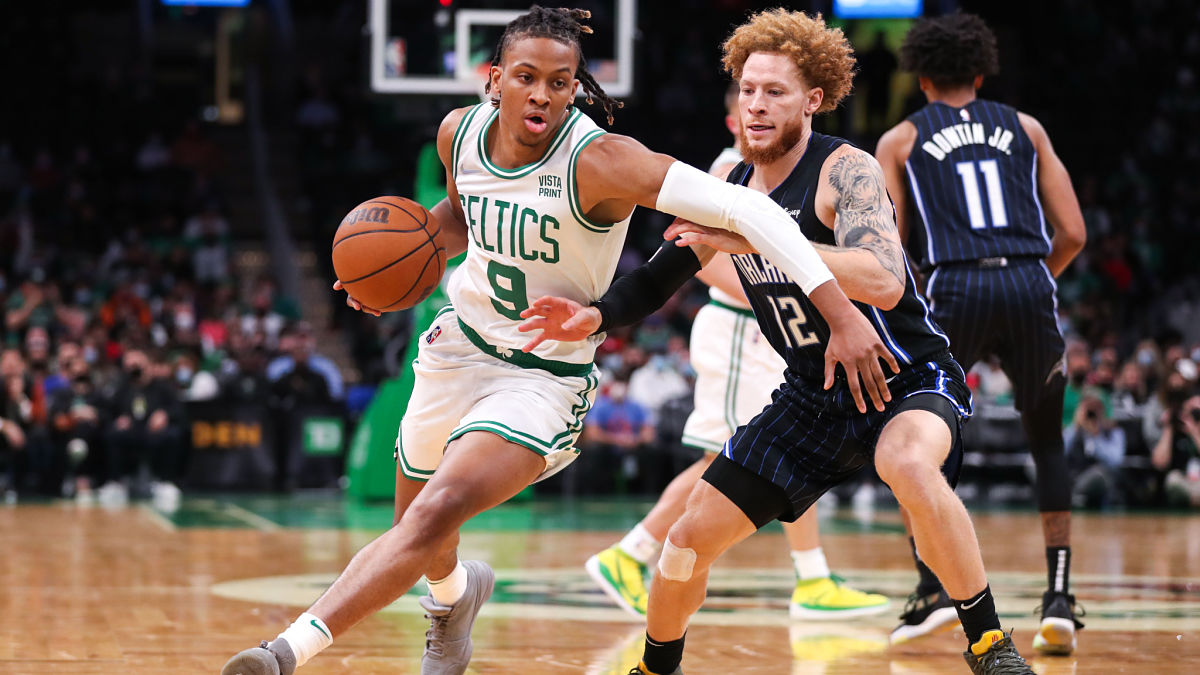 Boston Celtics guard Romeo Langford