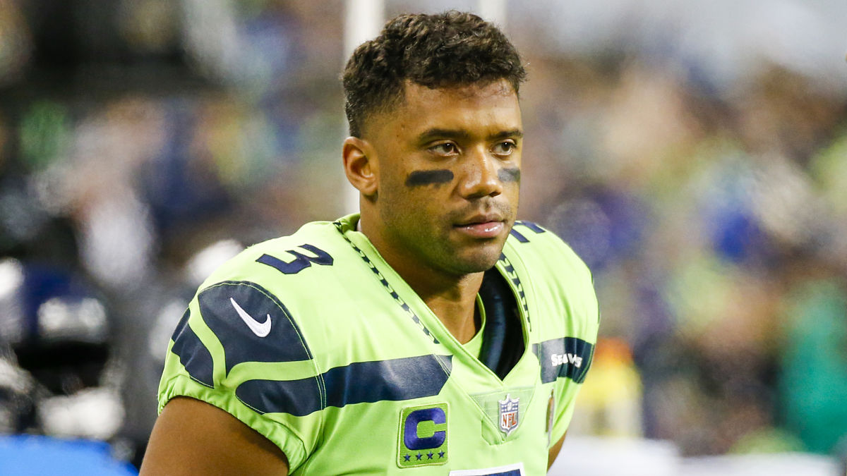 Denver Broncos quarterback Russell Wilson