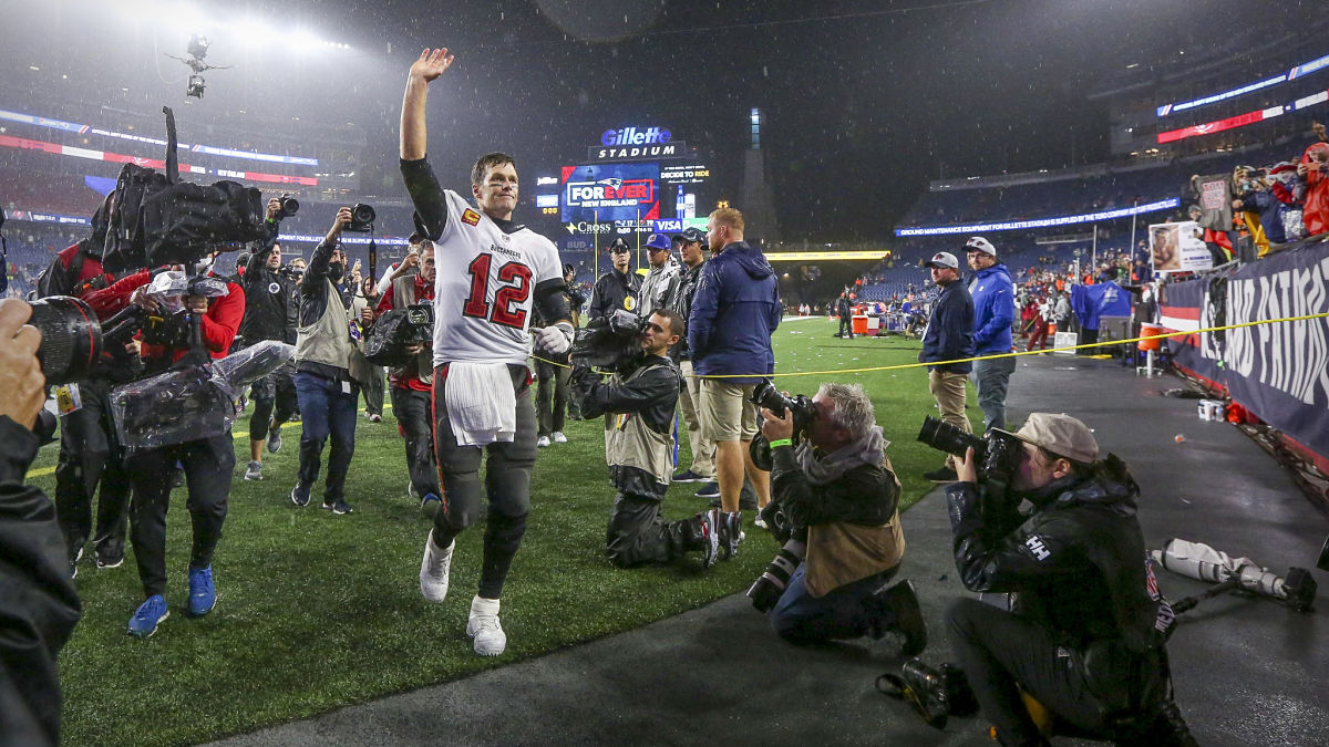 Tampa Bay Buccaneers quarterback Tom Brady