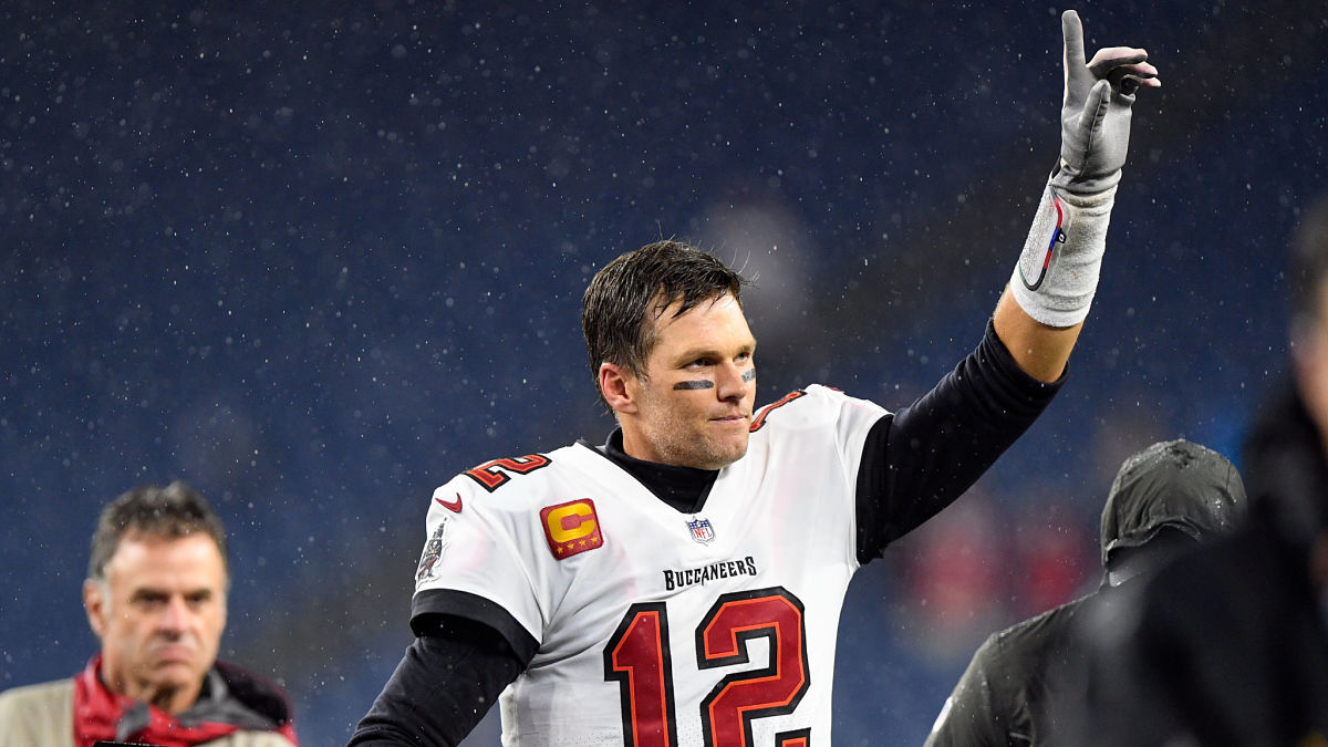 Tampa Bay Buccaneers quarterback Tom Brady