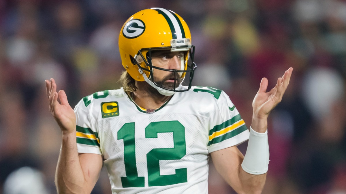 Green Bay Packers quarterback Aaron Rodgers