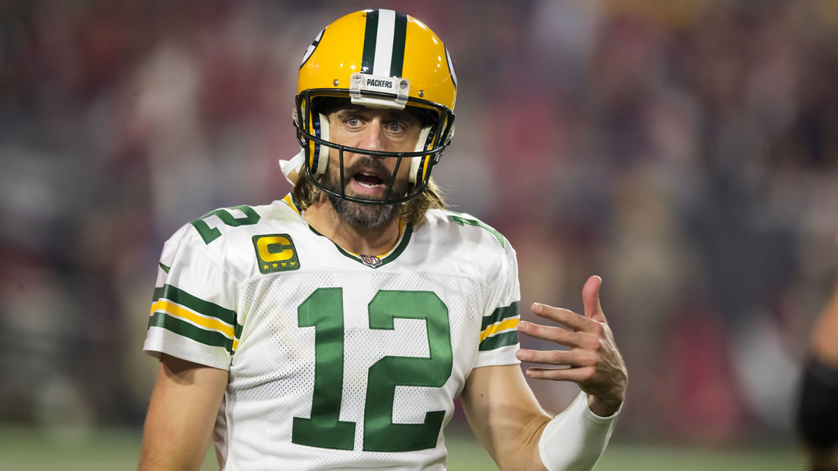 Green Bay Packers quarterback Aaron Rodgers