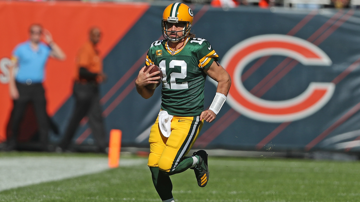 Green Bay Packers quarterback Aaron Rodgers