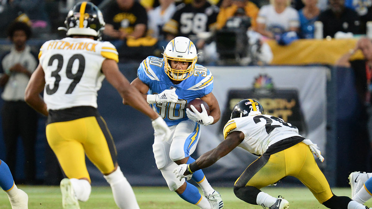 Los Angeles Chargers running back Austin Ekeler