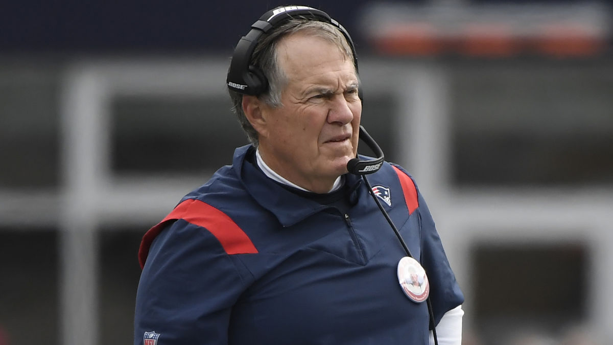 New England Patriots head coach Bill Belichick