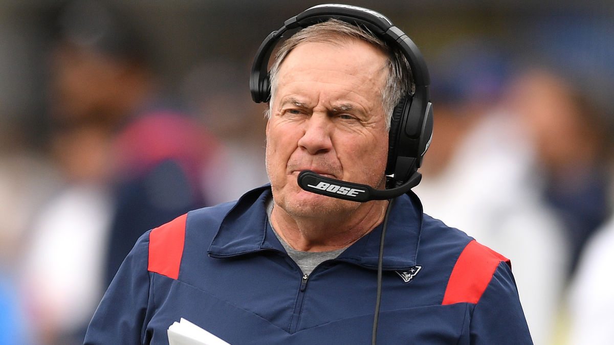 New England Patriots head coach Bill Belichick