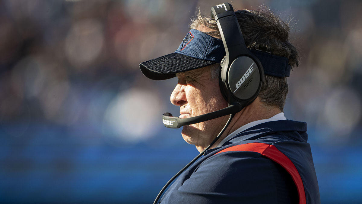 New England Patriots head coach Bill Belichick