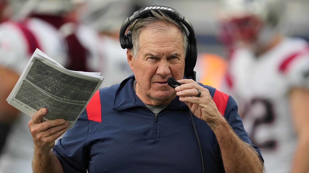 New England Patriots head coach Bill Belichick