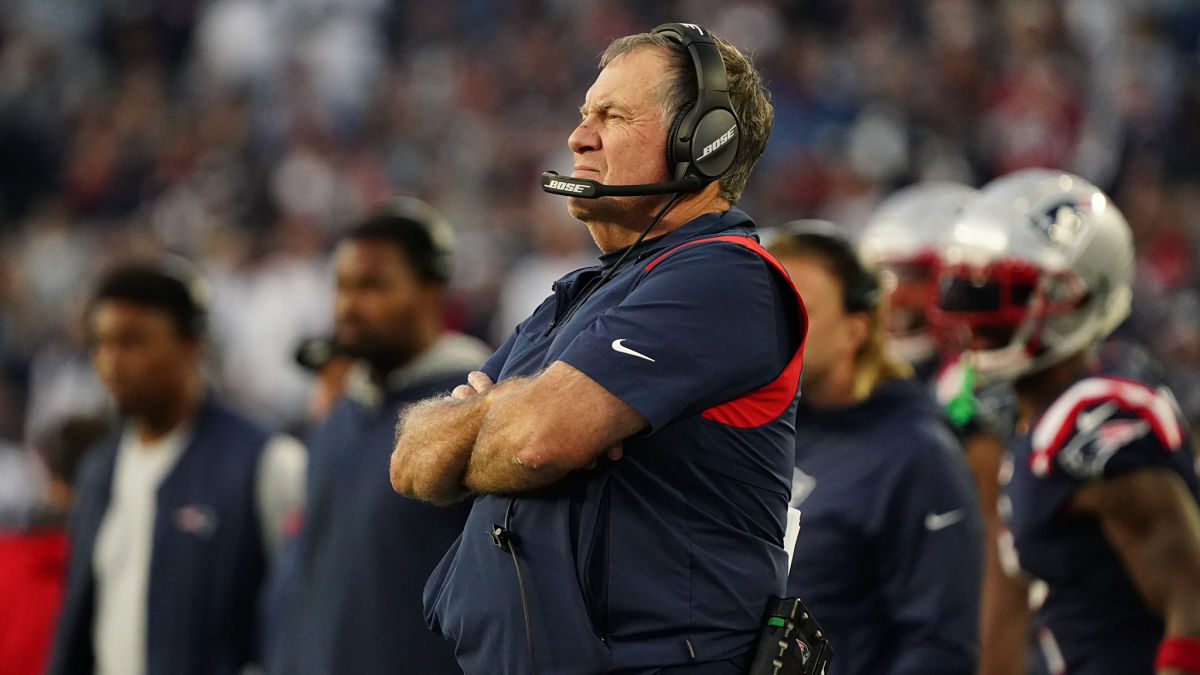 New England Patriots head coach Bill Belichick
