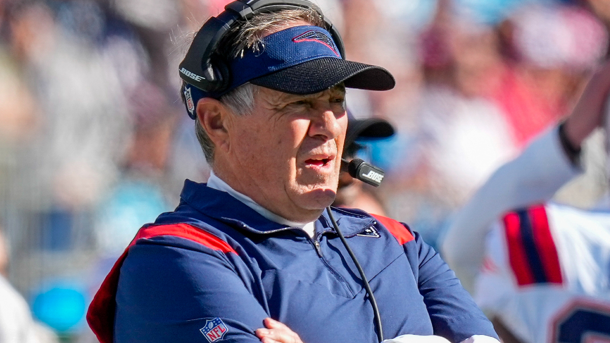 New England Patriots head coach Bill Belichick