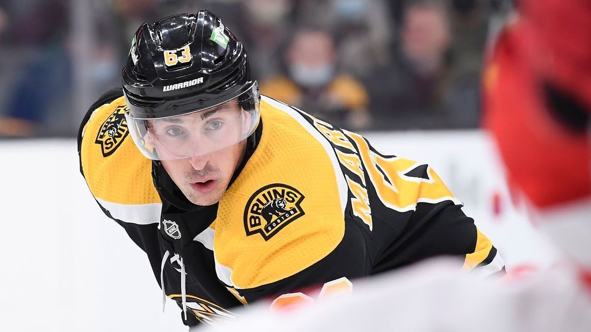 Boston Bruins' Brad Marchand