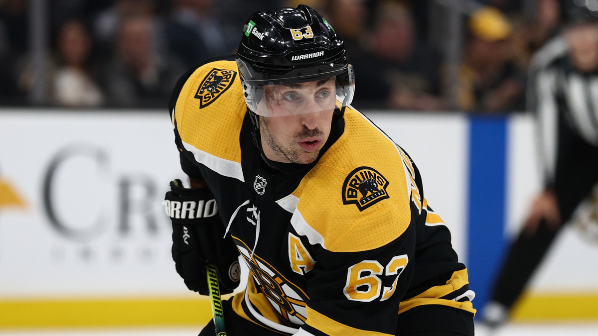 Boston Bruins winger Brad Marchand