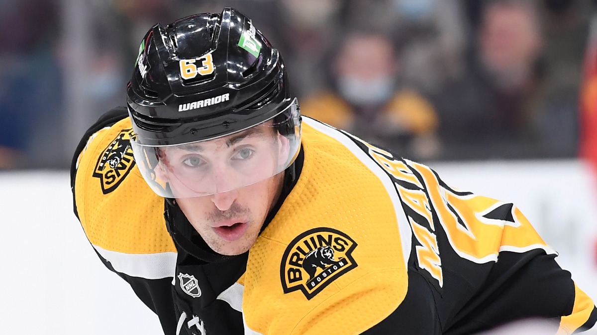 Boston Bruins left winger Brad Marchand