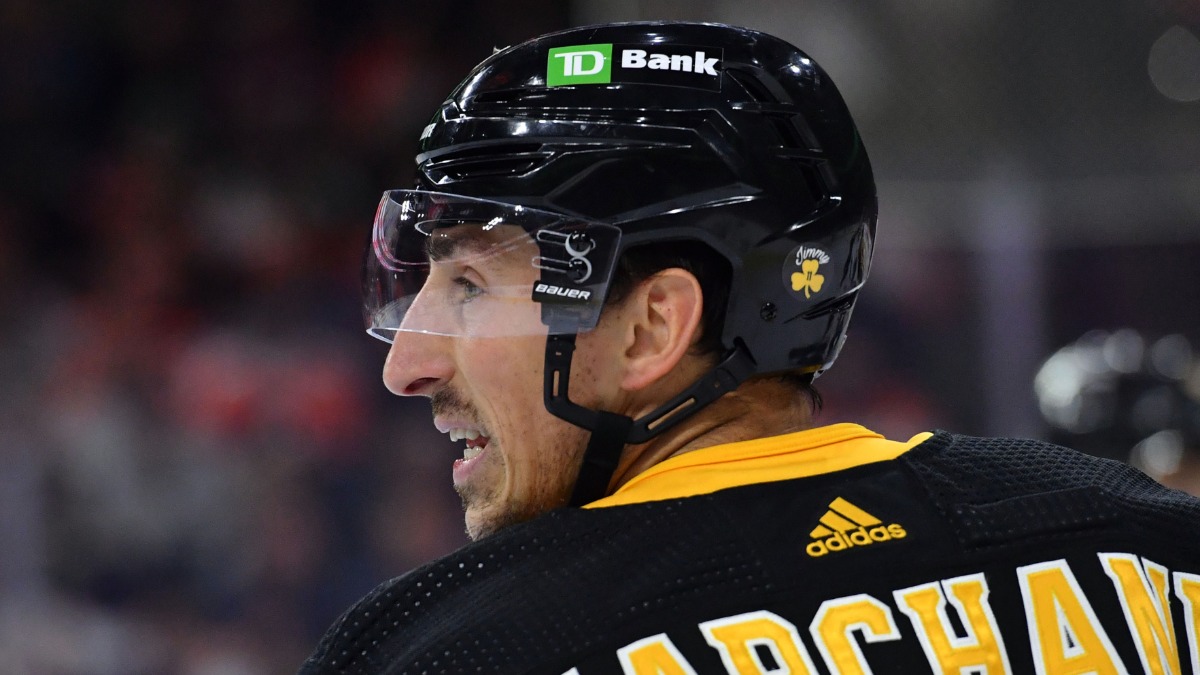 Boston Bruins left winger Brad Marchand