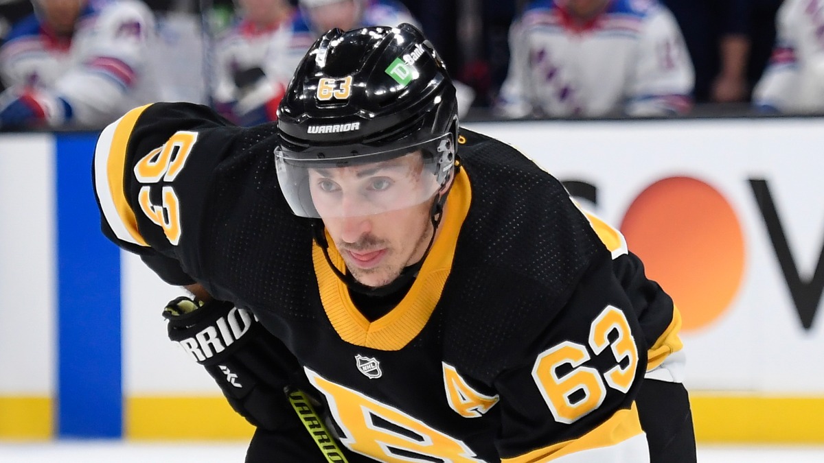 Boston Bruins left winger Brad Marchand