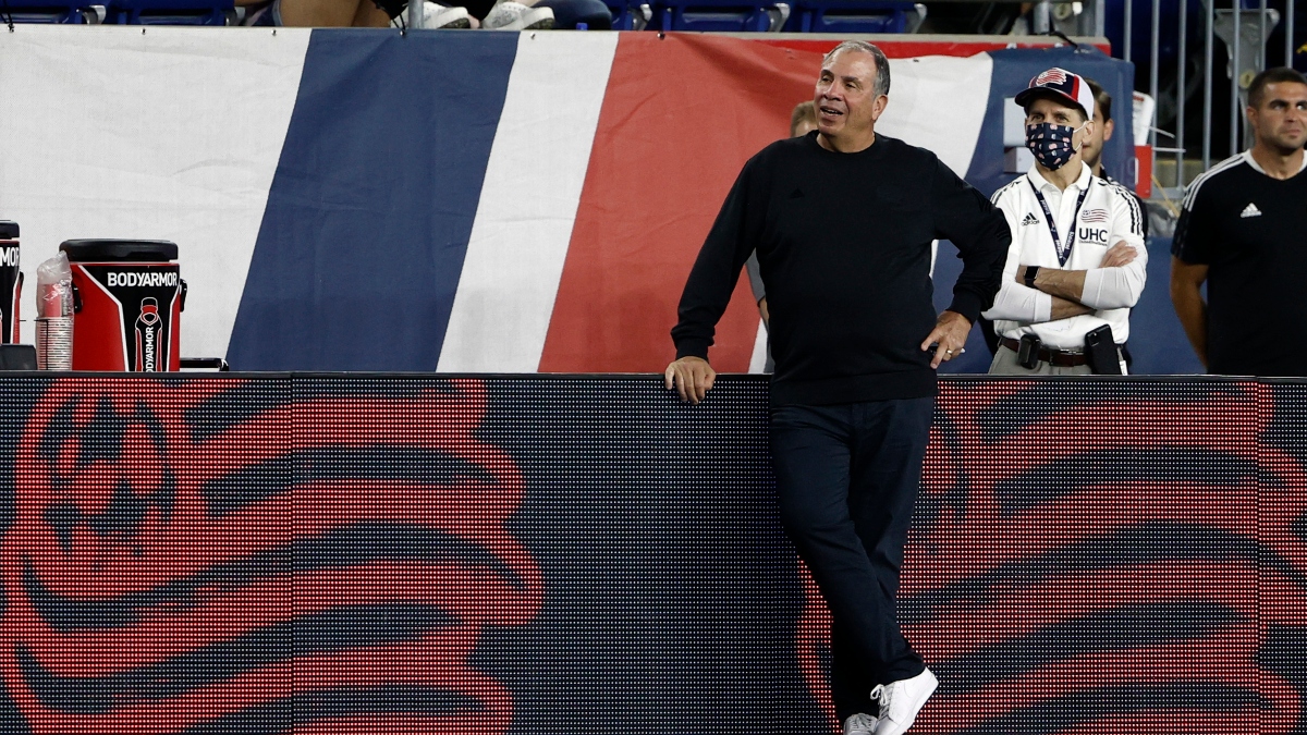 New England Revolution head coach Bruce Arena