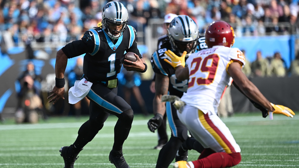 Carolina Panthers quarterback Cam Newton