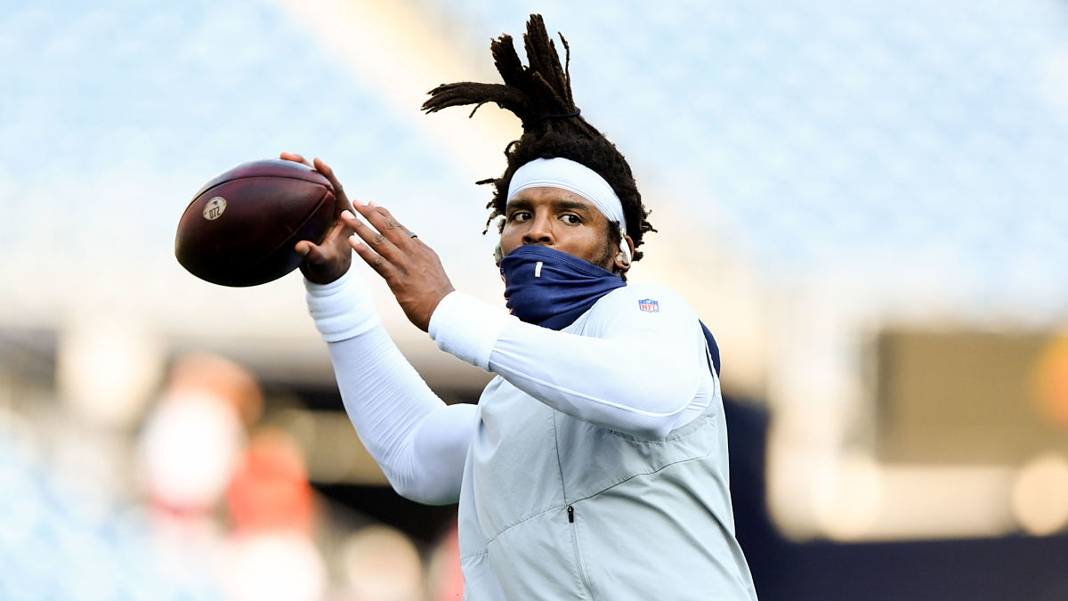 Carolina Panthers quarterback Cam Newton