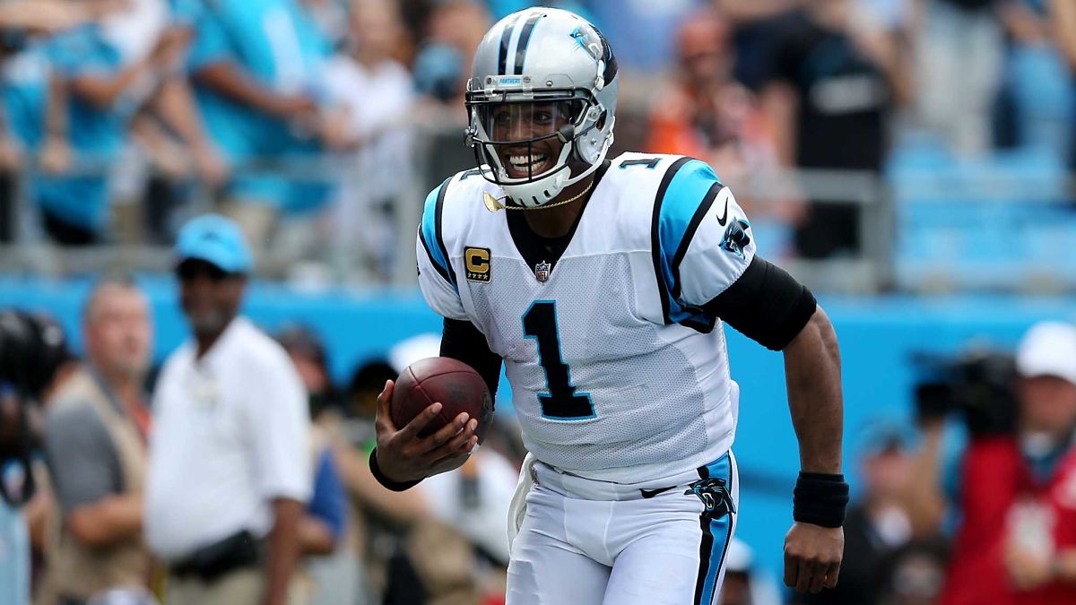 Carolina Panthers quarterback Cam Newton