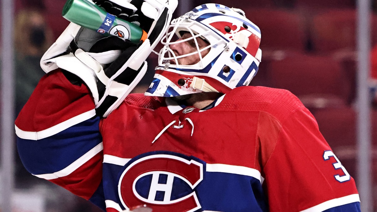 Montreal Canadiens goalie Carey Price