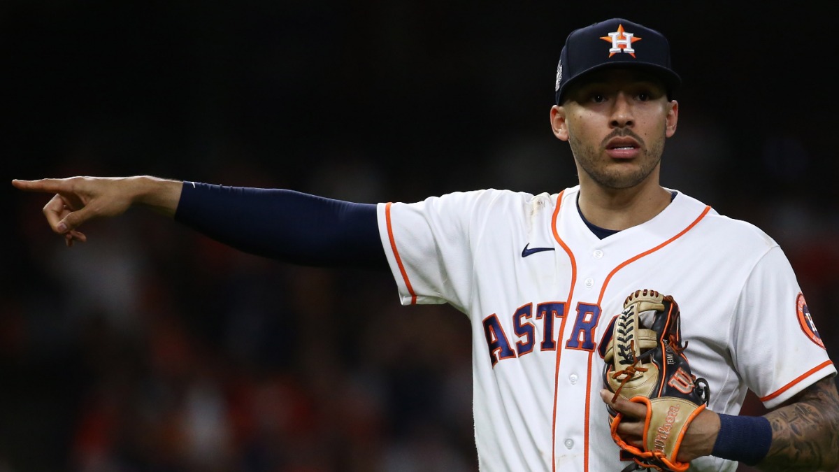 Free agent shortstop Carlos Correa