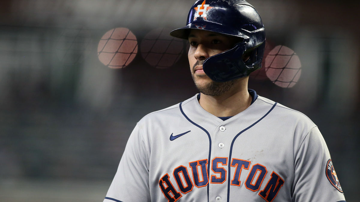 Houston Astros shortstop Carlos Correa