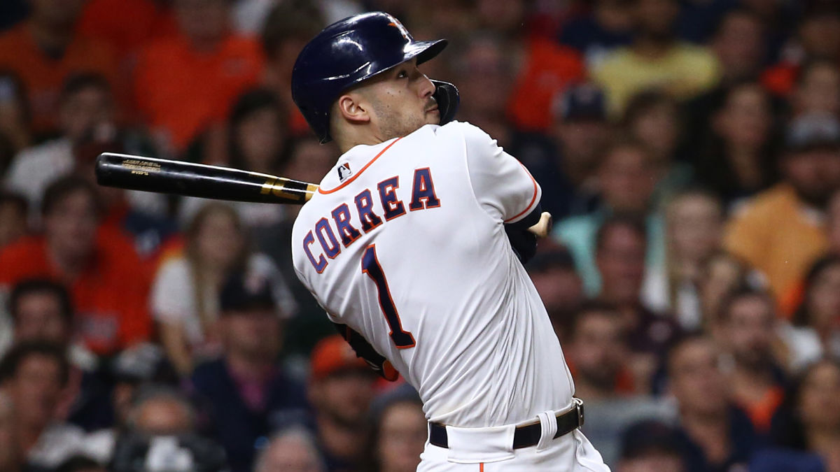 Free agent shortstop Carlos Correa