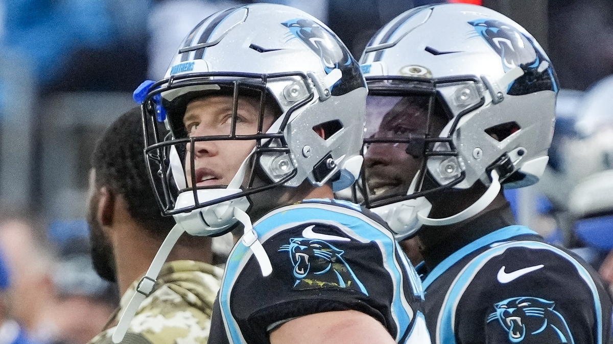 Carolina Panthers running back Christian McCaffrey