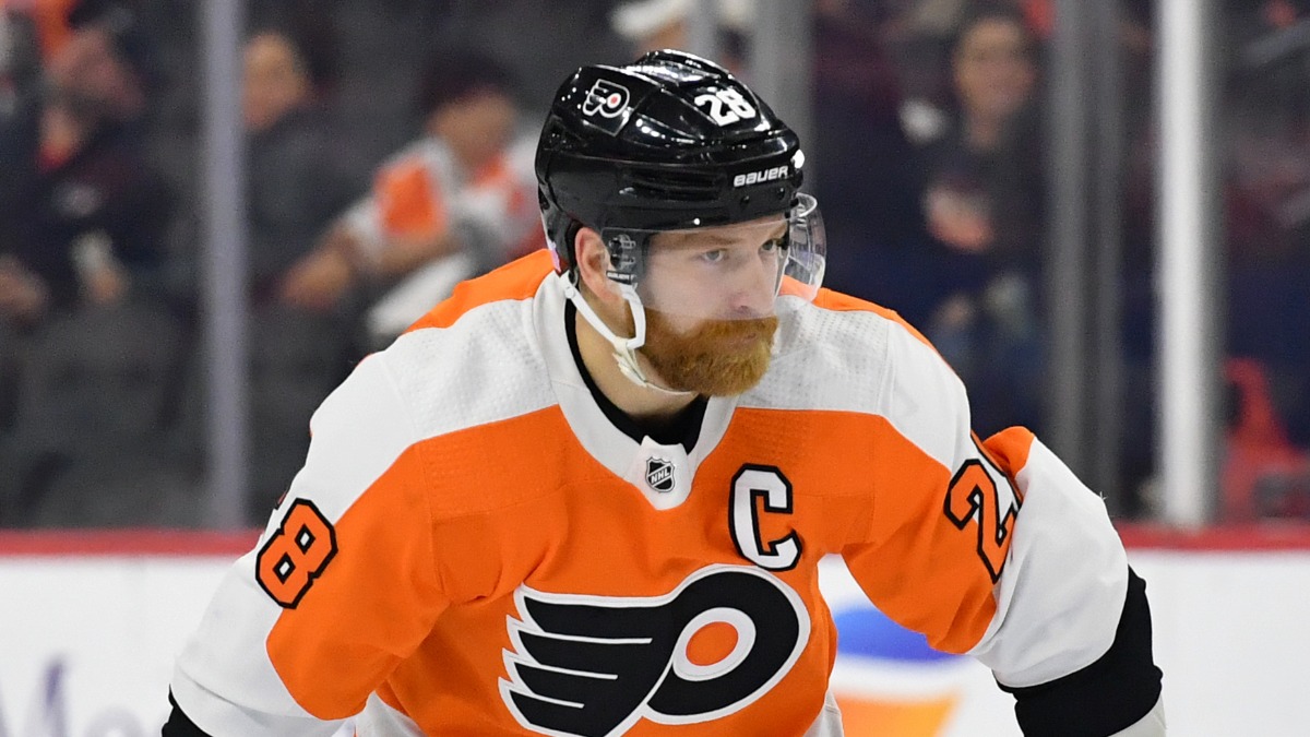Philadelphia Flyers forward Claude Giroux