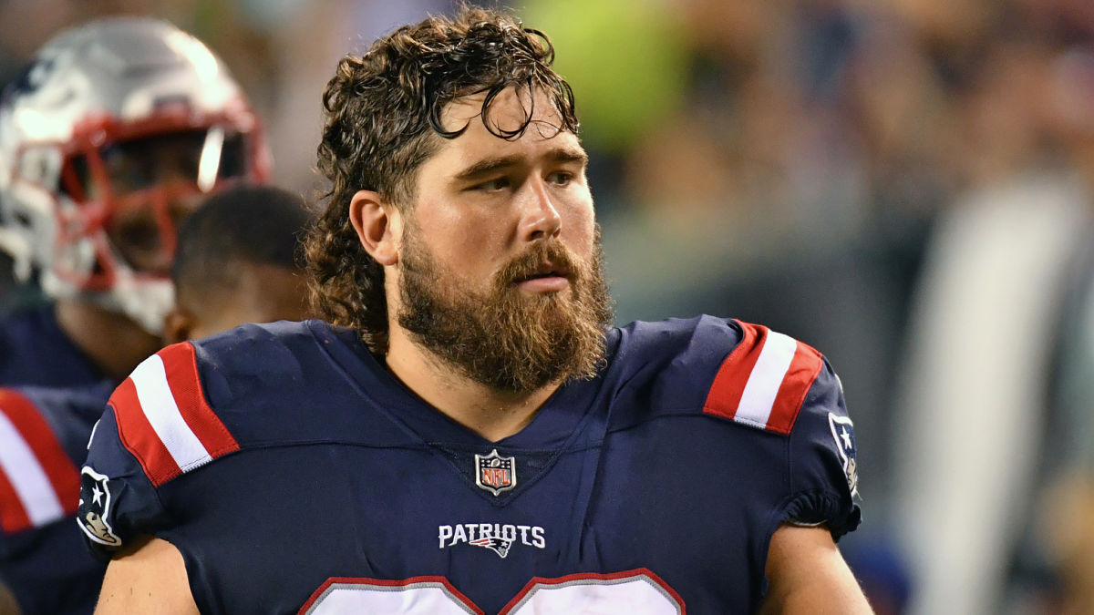 New England Patriots center David Andrews