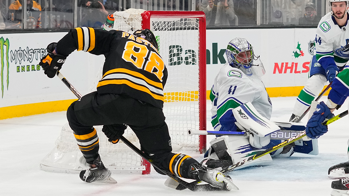 Boston Bruins right wing David Pastrnak