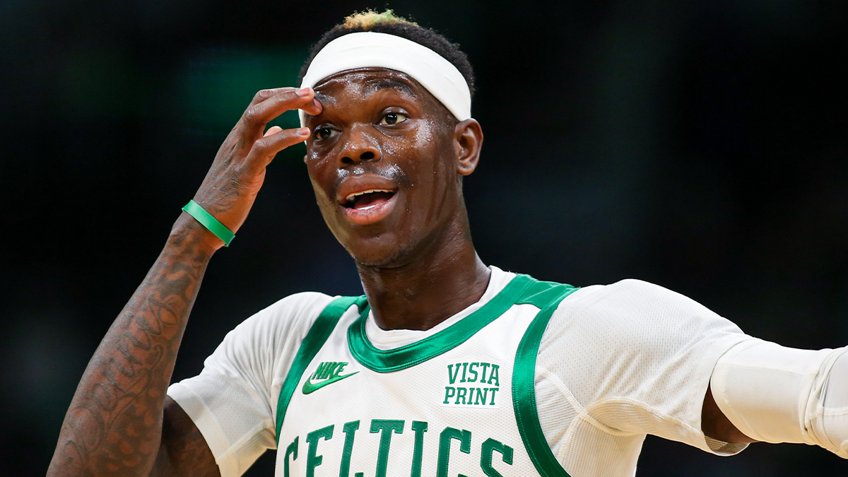 Boston Celtics guard Dennis Schröder