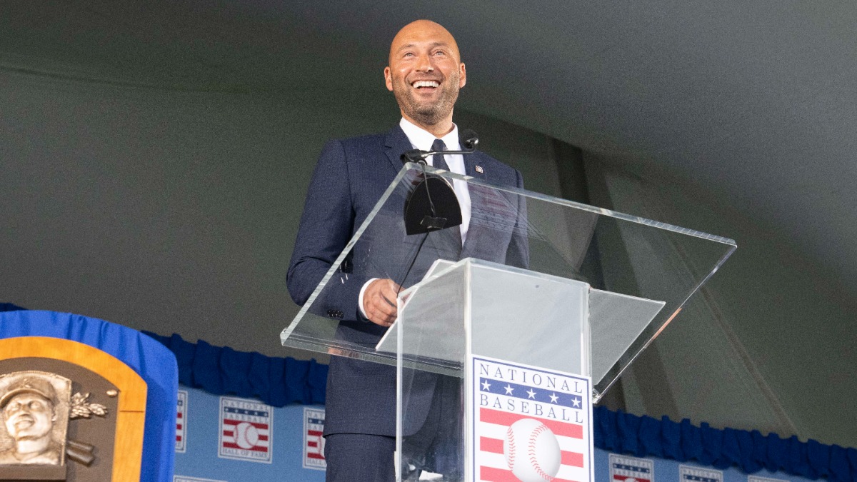 Former New York Yankees shortstop Derek Jeter
