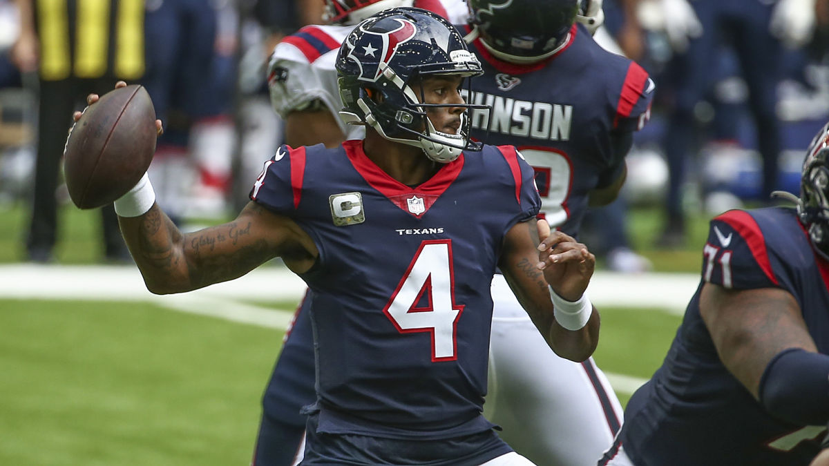 Houston Texans quarterback Deshaun Watson