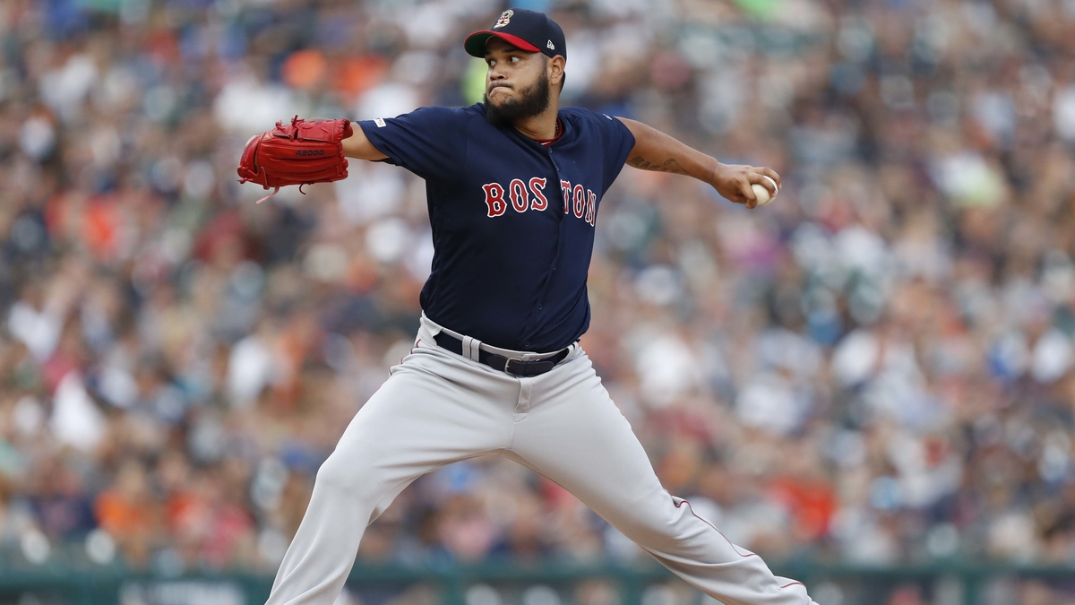Boston Red Sox pitcher Eduardo Rodriguez