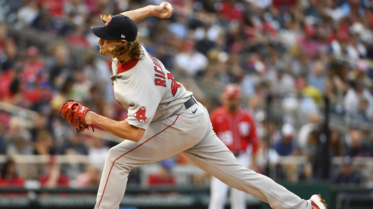 Boston Red Sox pitcher Garrett Richards