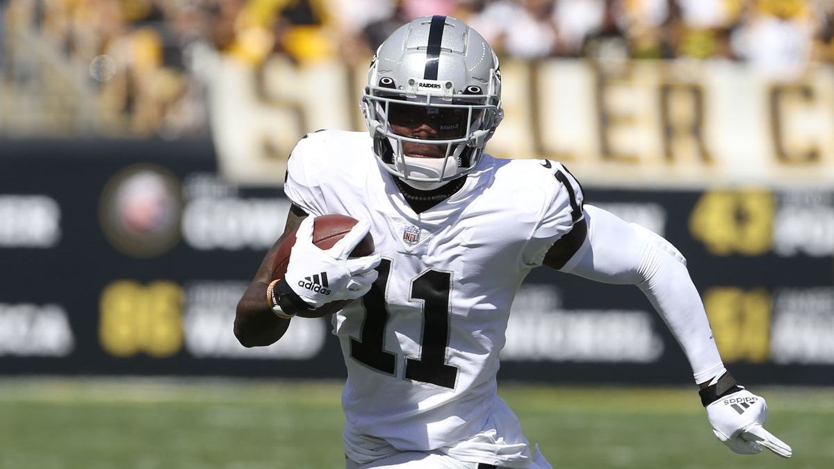 Las Vegas Raiders receiver Henry Ruggs