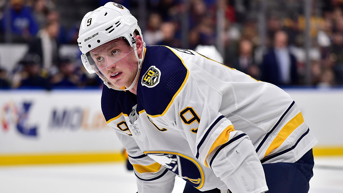 Vegas Golden Knights forward Jack Eichel