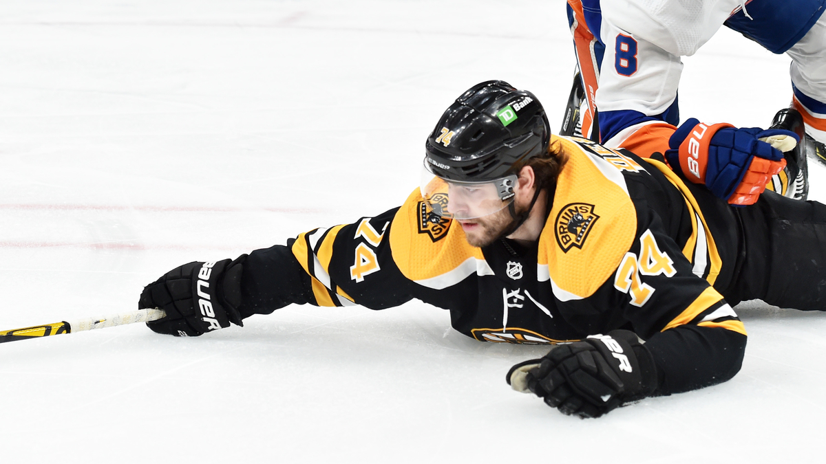 Boston Bruins winger Jake DeBrusk