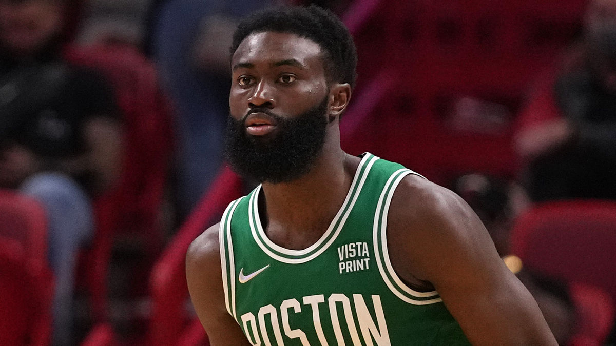Boston Celtics guard Jaylen Brown