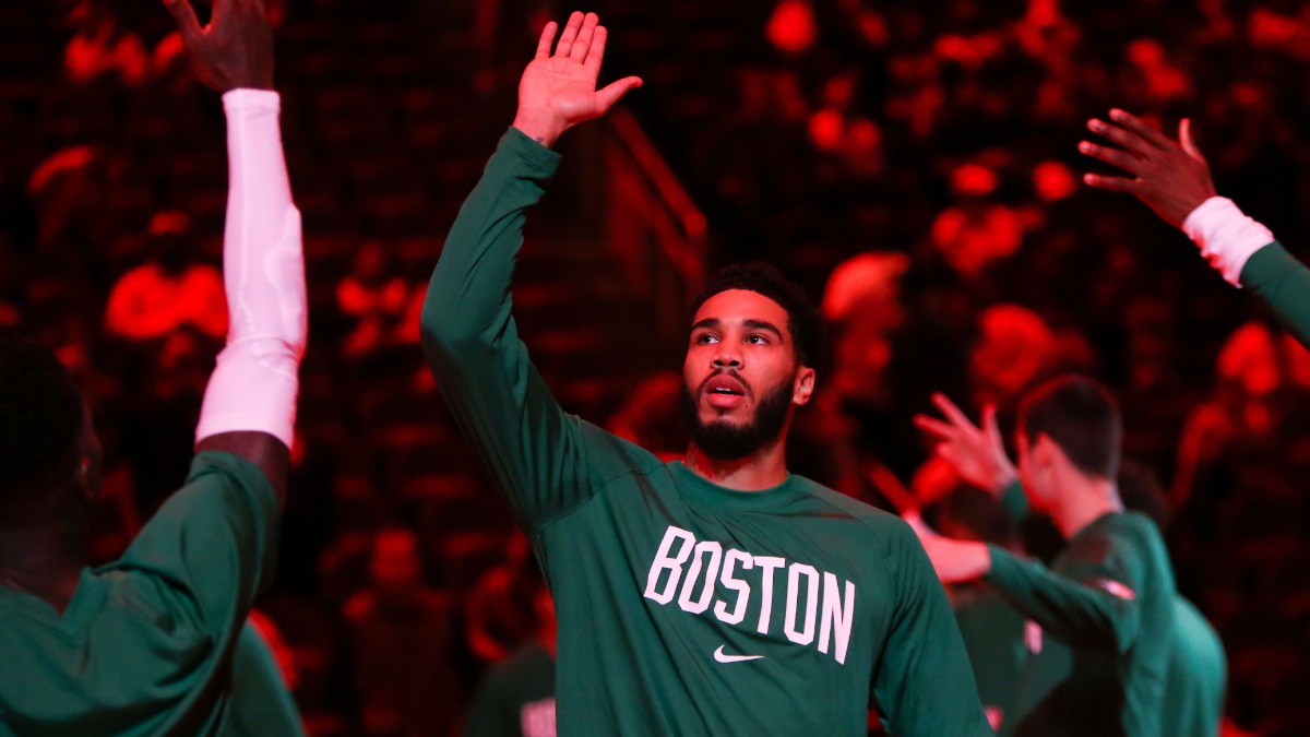 Boston Celtics forward Jayson Tatum