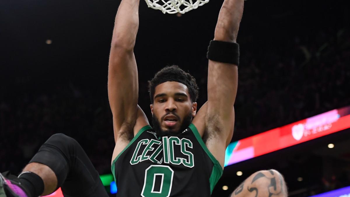 Boston Celtics forward Jayson Tatum