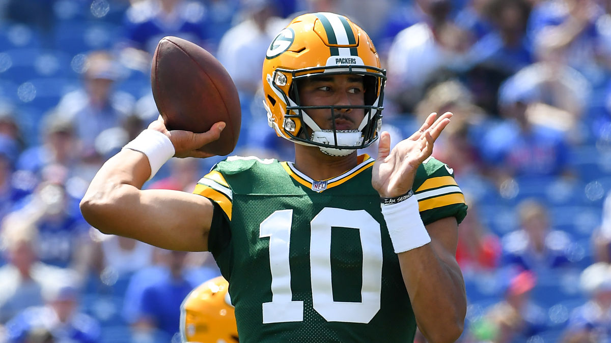 Green Bay Packers quarterback Jordan Love
