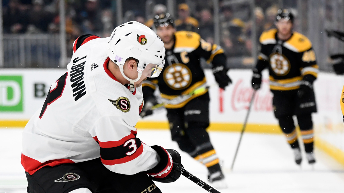 Ottawa Senators defenseman Josh Brown