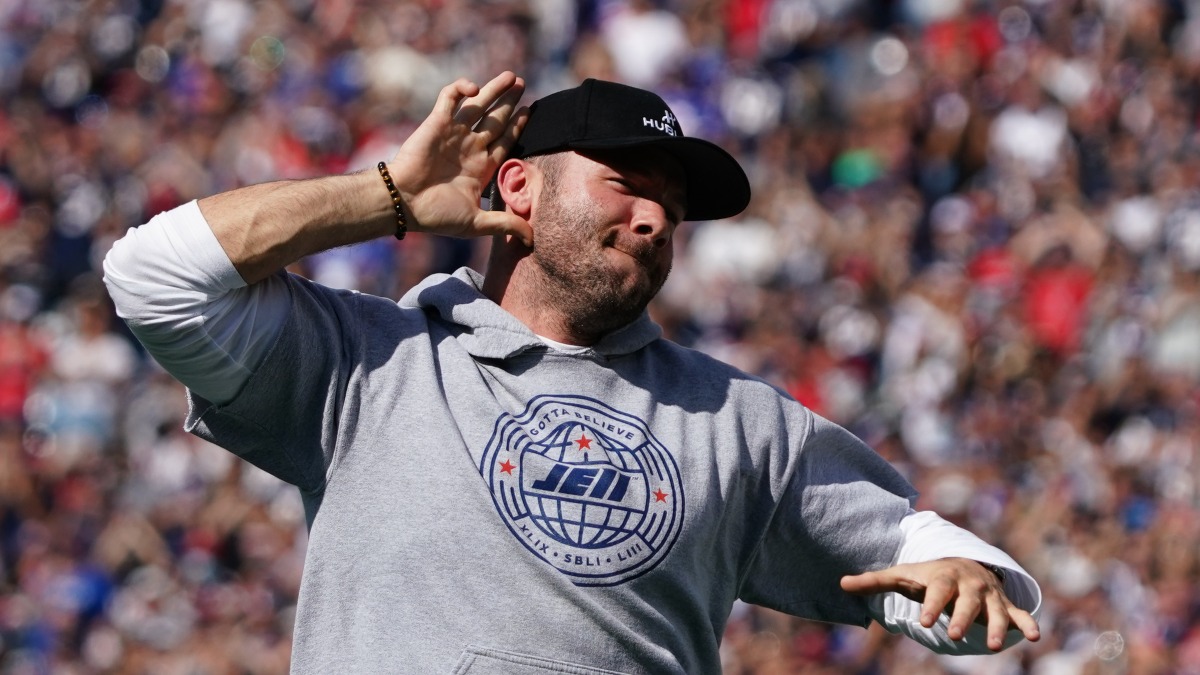 Former New England Patriots wide receiver Julian Edelman