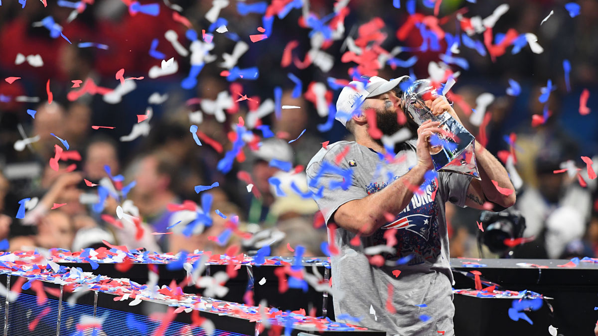 Retired New England Patriots wide receiver Julian Edelman