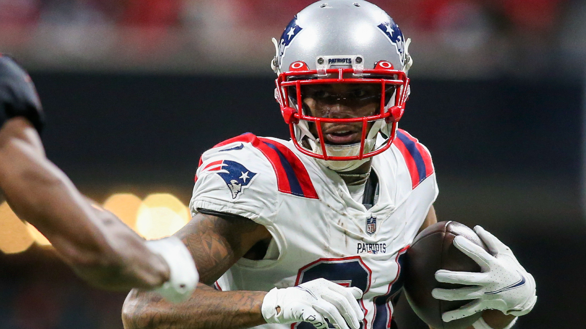 New England Patriots wide receiver Kendrick Bourne